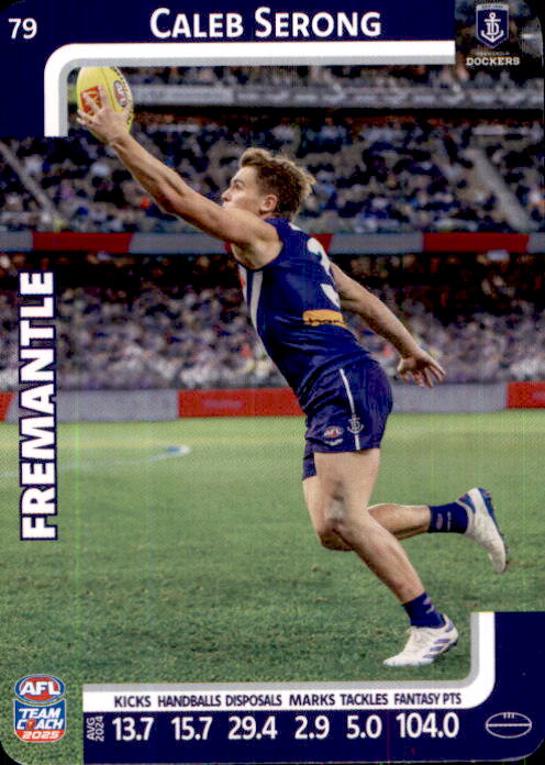 2025 Teamcoach AFL Common Cards - Cards 1 to 100 - Pick Your Card