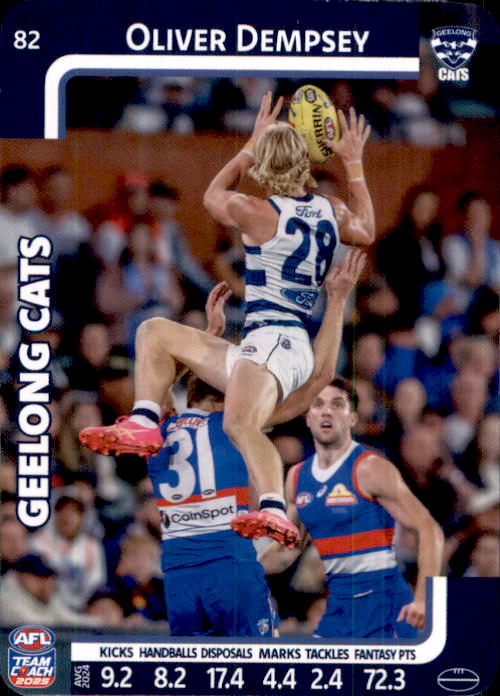 2025 Teamcoach AFL Common Cards - Cards 1 to 100 - Pick Your Card