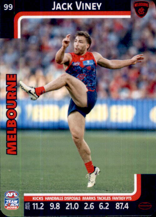 2025 Teamcoach AFL Common Cards - Cards 1 to 100 - Pick Your Card