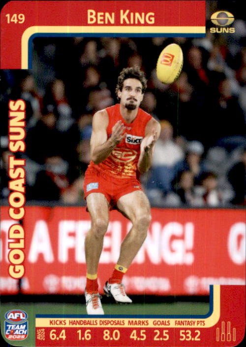 2025 Teamcoach AFL Common Cards - Cards 101 to 198 - Pick Your Card