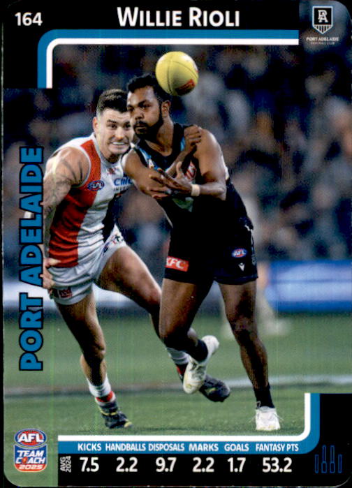 2025 Teamcoach AFL Common Cards - Cards 101 to 198 - Pick Your Card