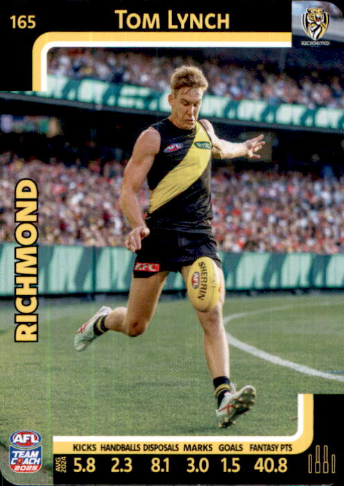 2025 Teamcoach AFL Common Cards - Cards 101 to 198 - Pick Your Card