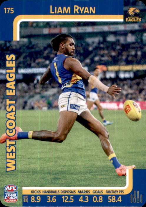 2025 Teamcoach AFL Common Cards - Cards 101 to 198 - Pick Your Card