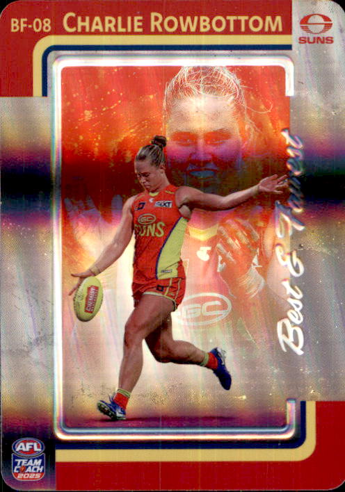 2025 Teamcoach AFLW Best & Fairest Cards - Cards BF-01 to BF-18 - Pick Your Card