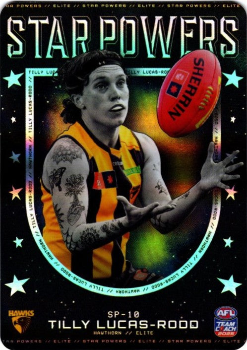 2025 Teamcoach AFLW Star Powers Cards - Cards SP-01 to SP-18 - Pick Your Card