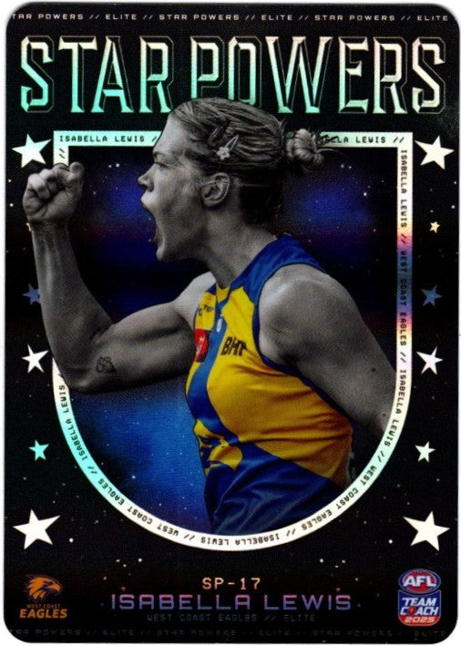 2025 Teamcoach AFLW Star Powers Cards - Cards SP-01 to SP-18 - Pick Your Card