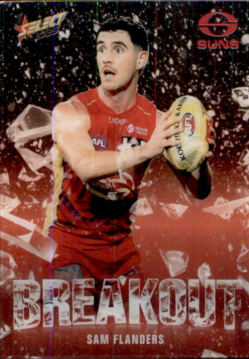 Sam Flanders, B42, Breakout, 2025 Select AFL Footy Stars