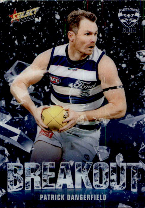 Patrick Dangerfield, B33, Breakout, 2025 Select AFL Footy Stars