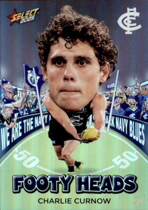 Charlie Curnow, FH14, Footy Heads, 2025 Select AFL Footy Stars