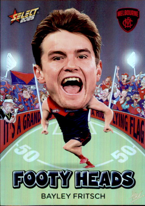 Bayley Fritsch, FH61, Footy Heads, 2025 Select AFL Footy Stars