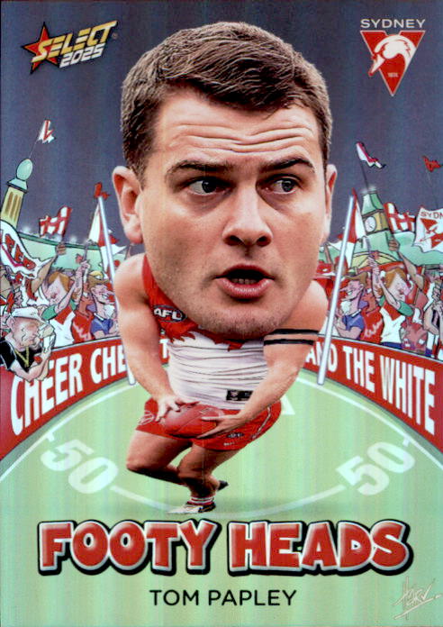 Tom Papley, FH94, Footy Heads, 2025 Select AFL Footy Stars