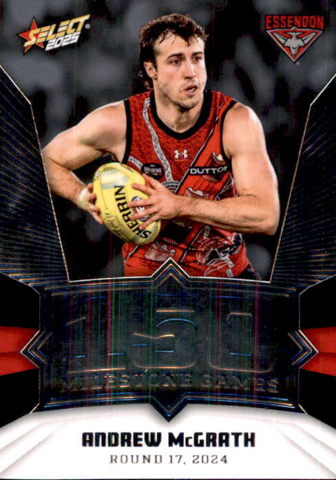 Andrew McGrath, MG32, Milestone, 2025 Select AFL Footy Stars