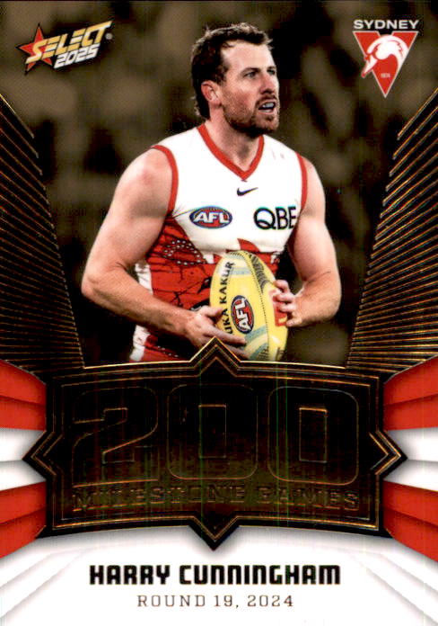 Harry Cunningham, MG90, Milestone, 2025 Select AFL Footy Stars
