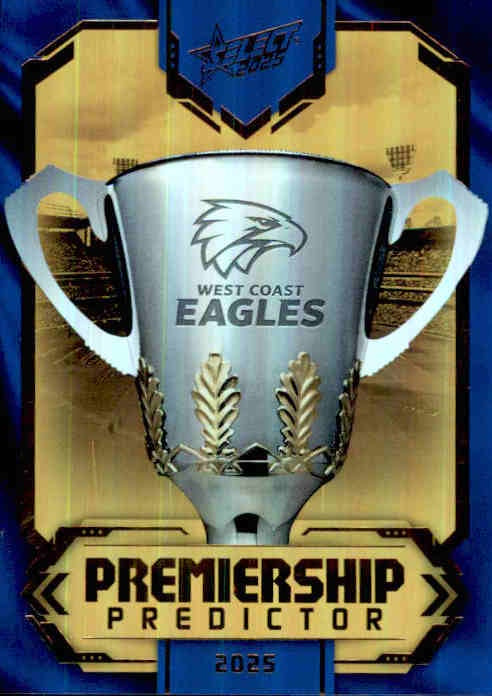 West Coast Eagles, Gold Premiership Predictor, 2025 Select AFL Footy Stars