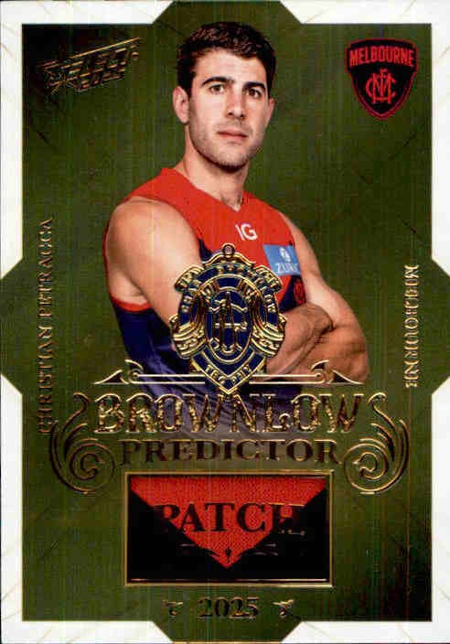 Christian Petracca, Brownlow Predictor Patch, 2025 Select AFL Footy Stars
