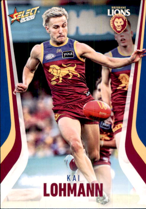 2026 Select Footy Stars AFL Common Cards - Cards 1 to 100 - Pick Your Card