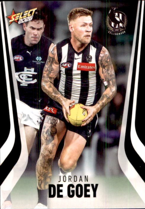 2026 Select Footy Stars AFL Common Cards - Cards 1 to 100 - Pick Your Card