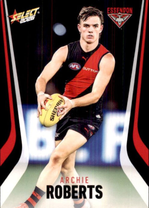 2026 Select Footy Stars AFL Common Cards - Cards 1 to 100 - Pick Your Card