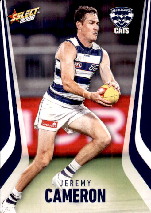 2026 Select Footy Stars AFL Common Cards - Cards 1 to 100 - Pick Your Card