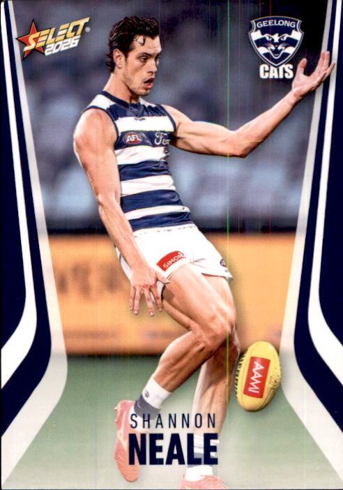 2026 Select Footy Stars AFL Common Cards - Cards 1 to 100 - Pick Your Card