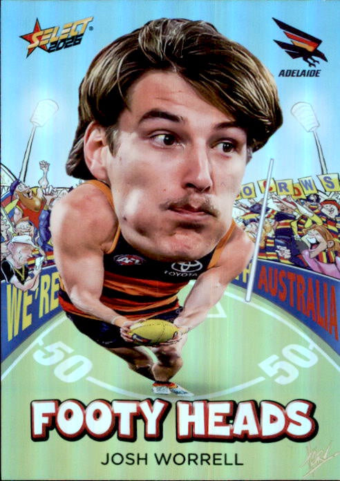 Josh Worrell, FH6, Footy Heads, 2026 Select AFL Footy Stars