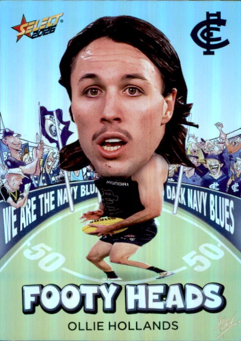Ollie Hollands, FH14, Footy Heads, 2026 Select AFL Footy Stars