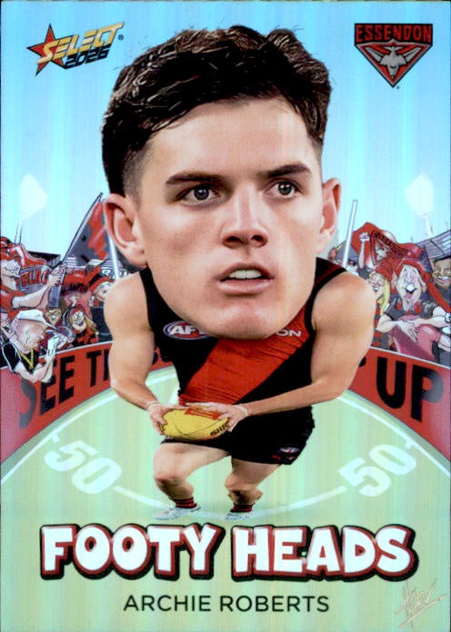 Archie Roberts, FH30, Footy Heads, 2026 Select AFL Footy Stars