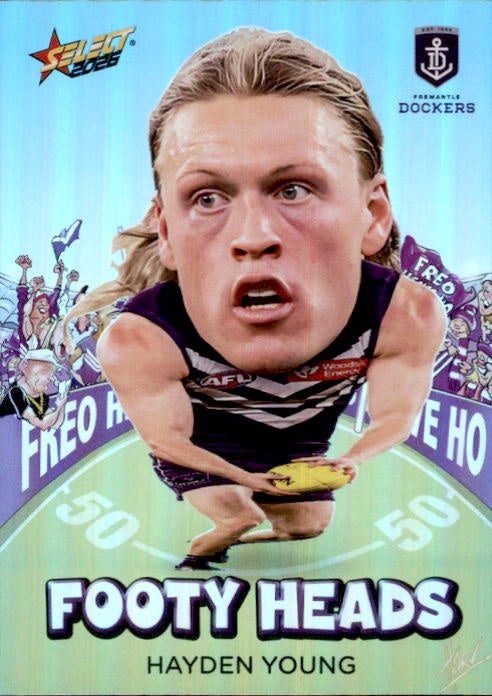 Hayden Young, FH36, Footy Heads, 2026 Select AFL Footy Stars