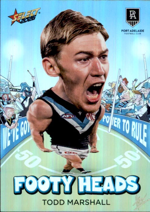 Todd Marshall, FH77, Footy Heads, 2026 Select AFL Footy Stars
