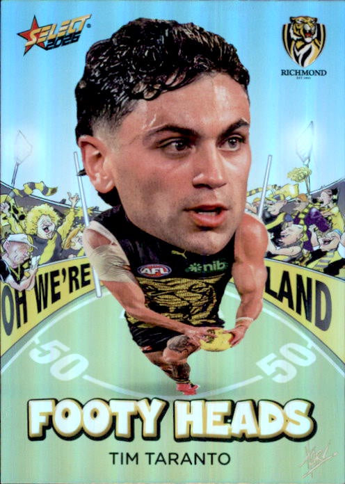Tim Taranto, FH84, Footy Heads, 2026 Select AFL Footy Stars