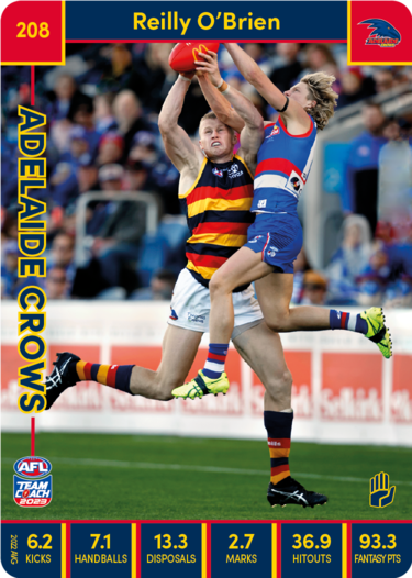 2023 Teamcoach AFL Common Cards -  Cards 201 to 225 - Pick Your Card