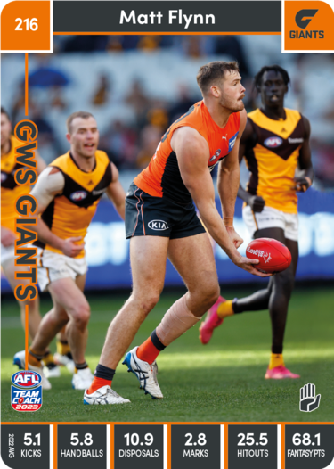 2023 Teamcoach AFL Common Cards -  Cards 201 to 225 - Pick Your Card