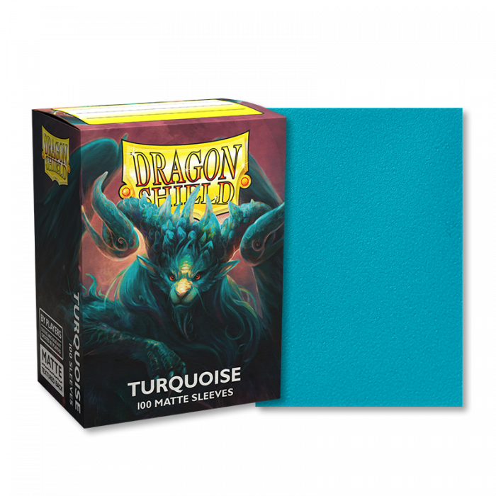 Dragon Shield: Sleeves – Matte – Turquoise Atebeck