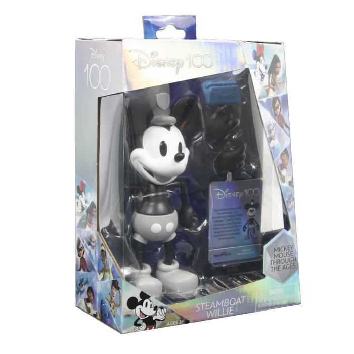 Disney 100 - Steamboat Willie, 6" Collector Figure