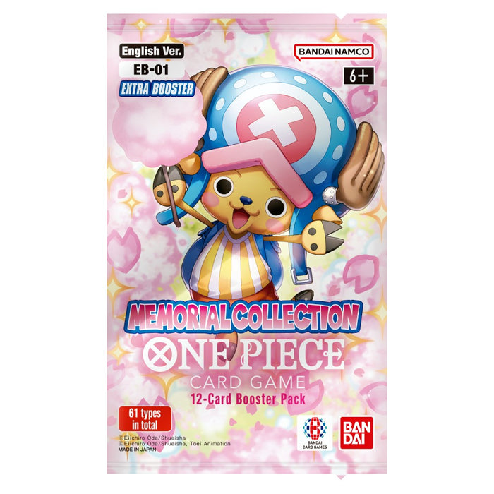 One Piece Card Game Memorial Collection Extra Booster Box [EB-01]