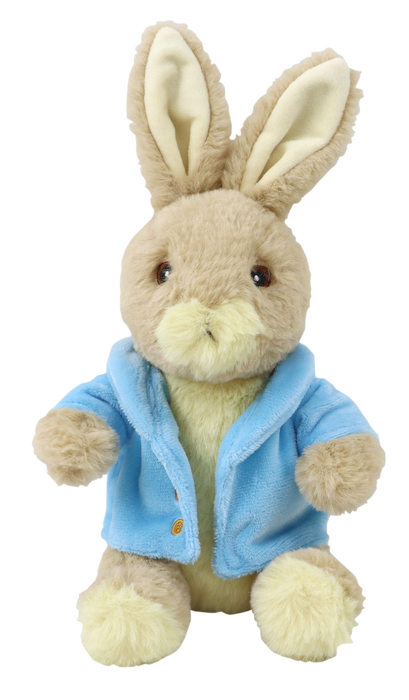 Beatrix Potters Peter Rabbit, Resoftables  9" Plush in Basket