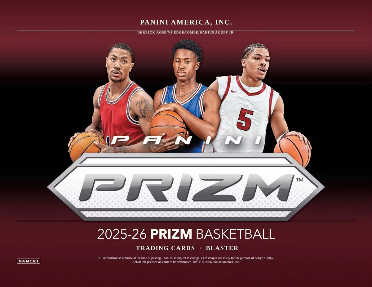 2025-26 Panini Prizm Basketball NBA Mega Box (Red Ice Prizms!)