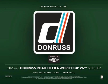 2025-26 Panini Donruss Road to FIFA World Cup Soccer Jumbo Pack