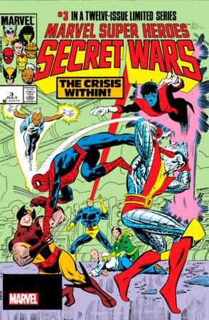 Marvel Super Heroes Secret Wars #3 Facsimile Comic