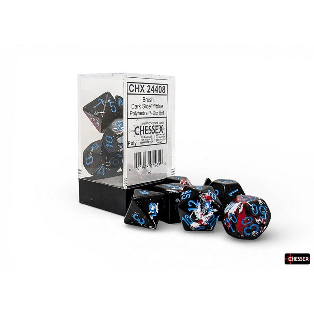 CHX 24408 Brush Polyhedral Dark Side/blue 7-Die Set