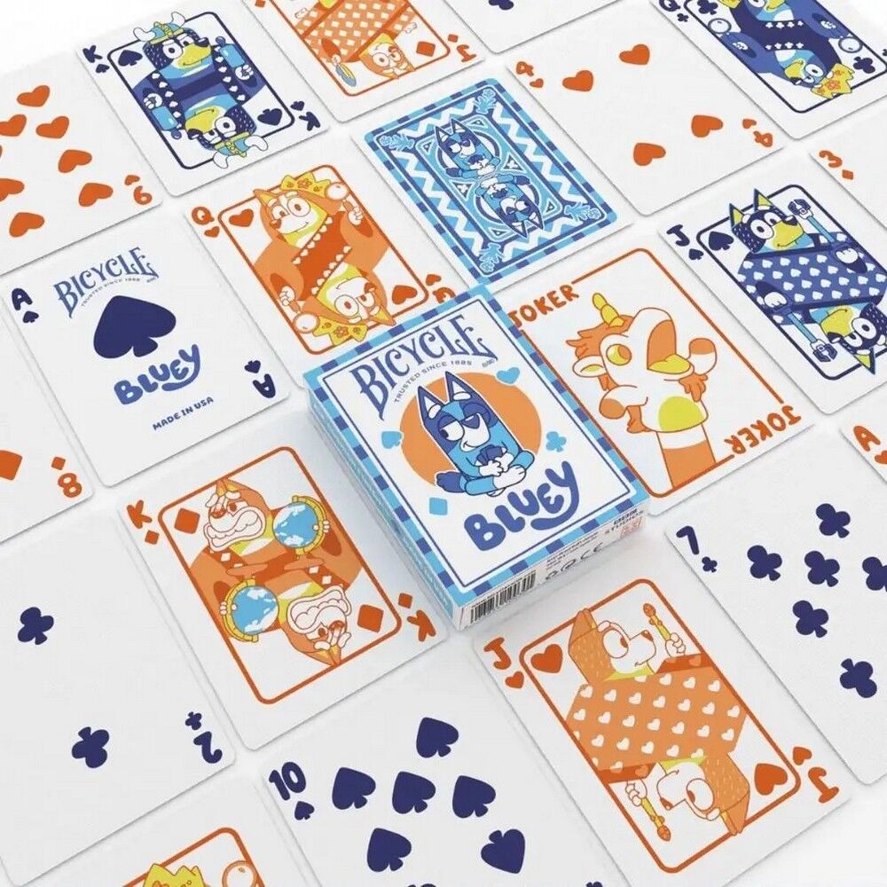 Bicycle Bluey Playing Cards