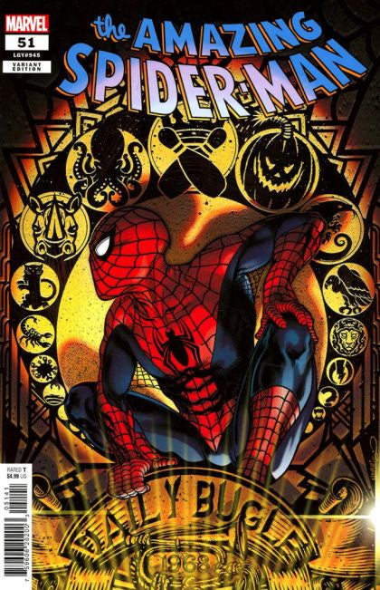 The Amazing Spider-man #51 Tony Harris Variant Comic