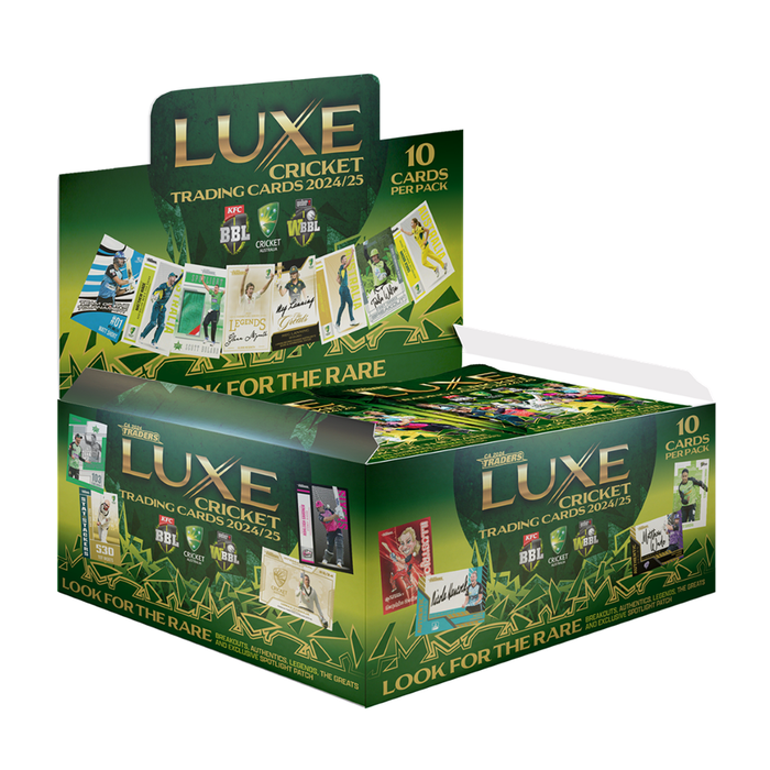 PREORDER- 2024-25 TLA CA Cricket Traders Luxe Sealed Trading Cards Box