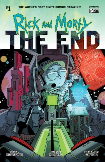 Rick And Morty: The End #1 Troy Little Variant Comic