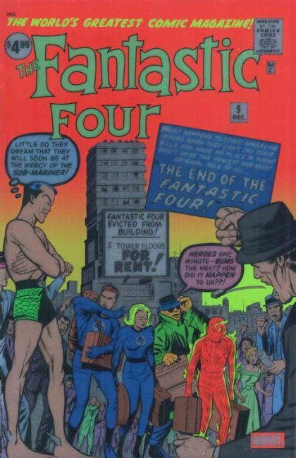 Fantastic Four, Vol. 1, #9 Facsimile FOIL Variant Comic