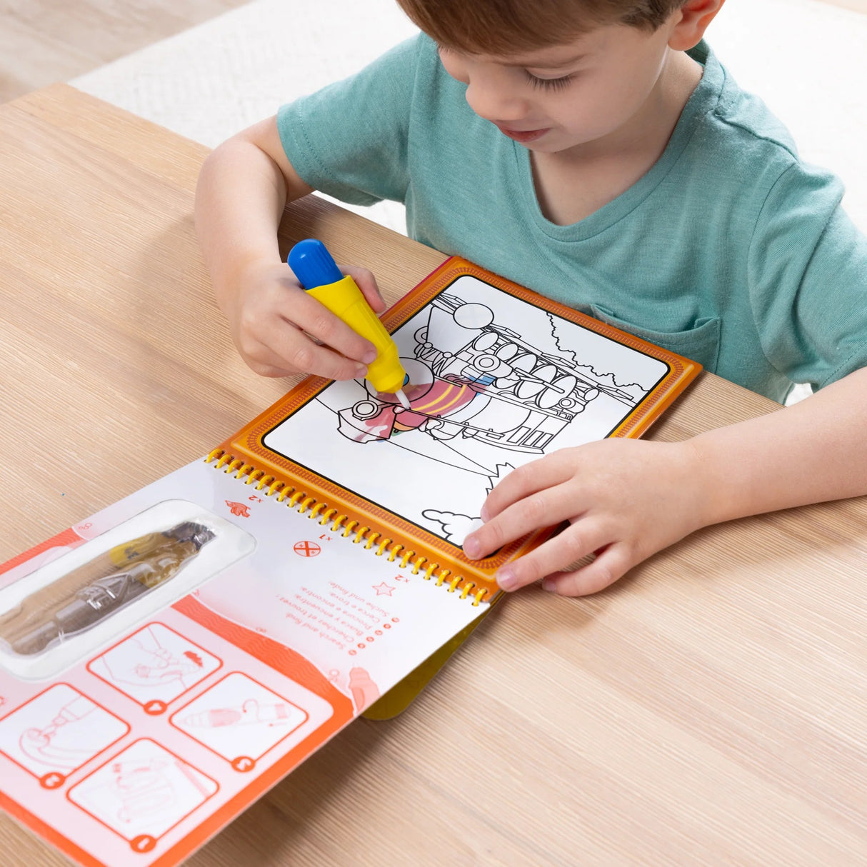 Melissa & Doug - On the Go™ Water WOW! Water Reveal Pad – Vehicles