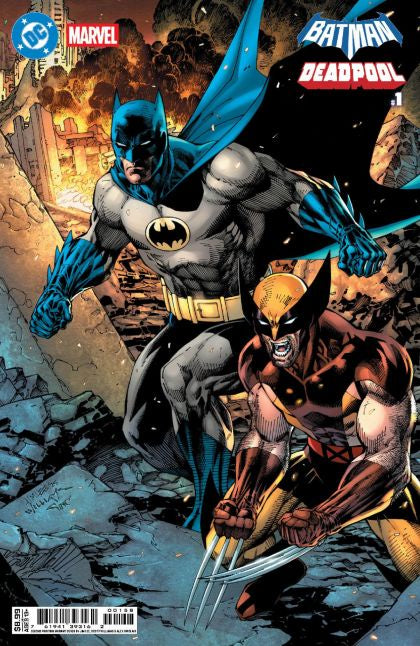 DC / Marvel: Batman / Deadpool #1 2nd Printing Jim Lee Variant Comic
