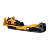 FMX Low Bed Trailer - Majorette: Volvo Transporters, 1:64 Scale Diecast Truck