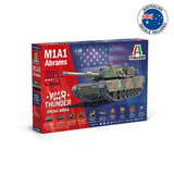 ITALERI M1A1 ABRAMS WAR THUNDER EDITION AUST.DECALS, 1:35 Scale Model Kit