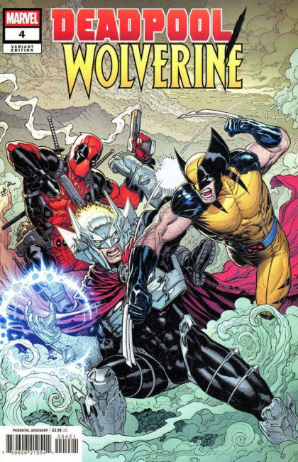 Deadpool / Wolverine #4 Ian Churchill Variant Comic